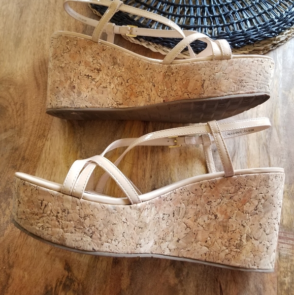 ♠️🌿EUC! Kate Spade Wedge sandals- 8.5 - Picture 2 of 11